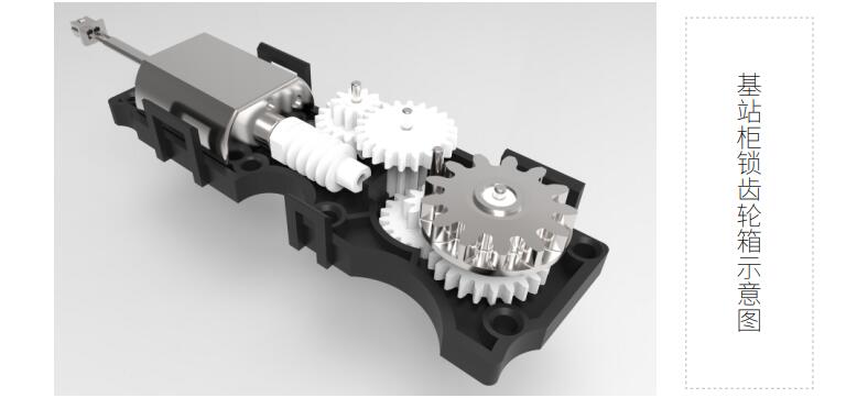 基站智能柜锁电机齿轮箱解决方案